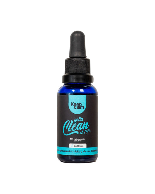 Gotas Clean 10% - CBD 1500 mg o 3000 mg